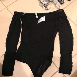 Mystique Boutique off the shoulder bodysuit